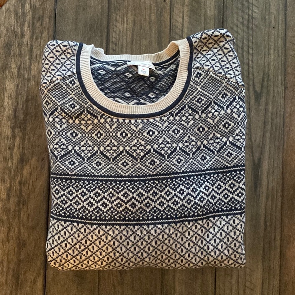 GAP fair isle sweater